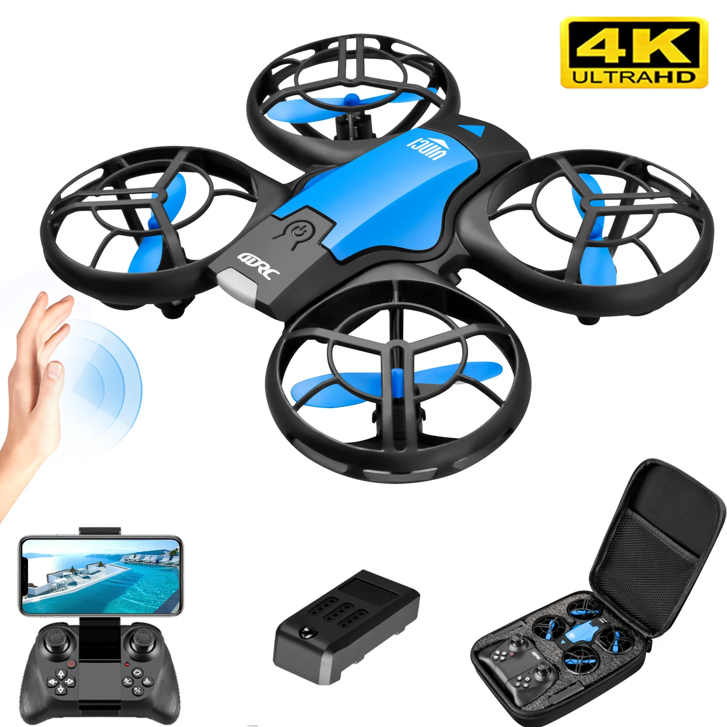 Nuovo Mini Drone V8 con Teleca - Drone Kit Professional recensione e prezzo
